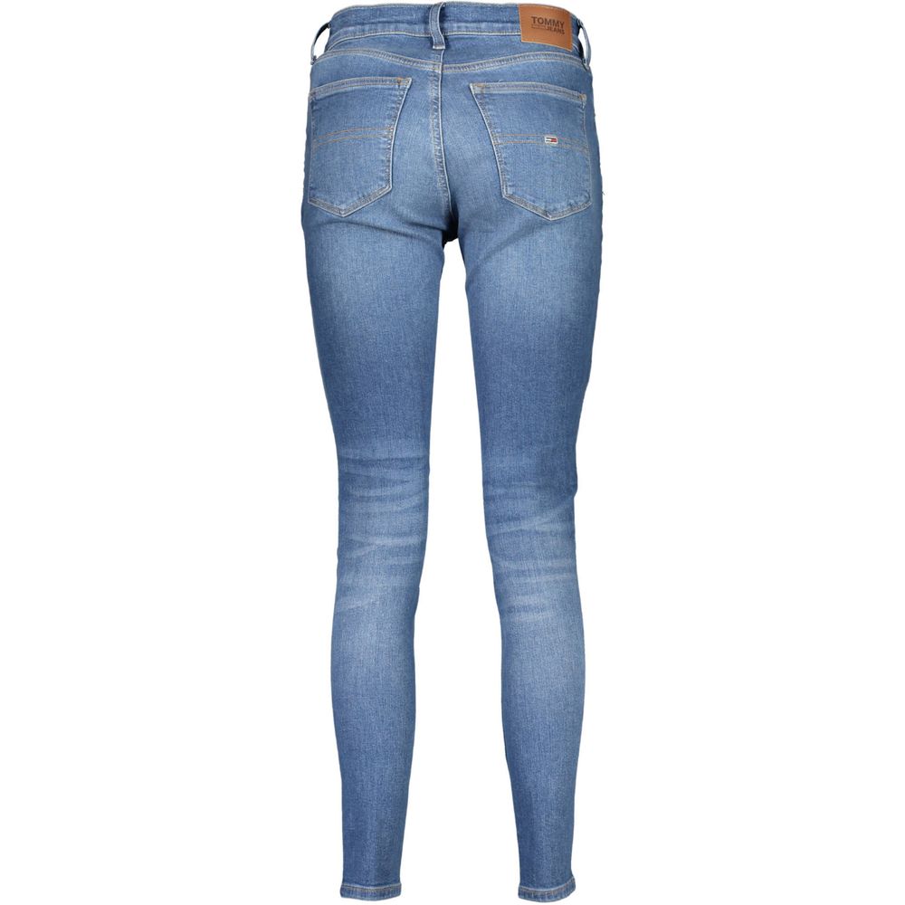 Tommy Hilfiger Light Blue Mid Rise Skinny Jeans