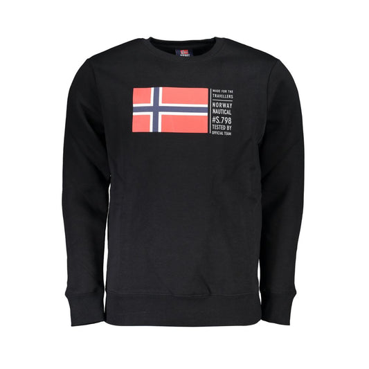 Norway 1963 Black Men's Sweater