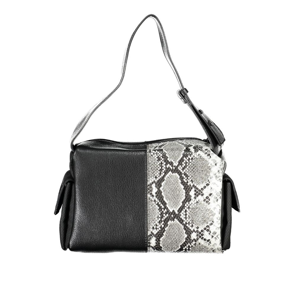 Desigual Black Handbag - Bold and Stylish Accessory
