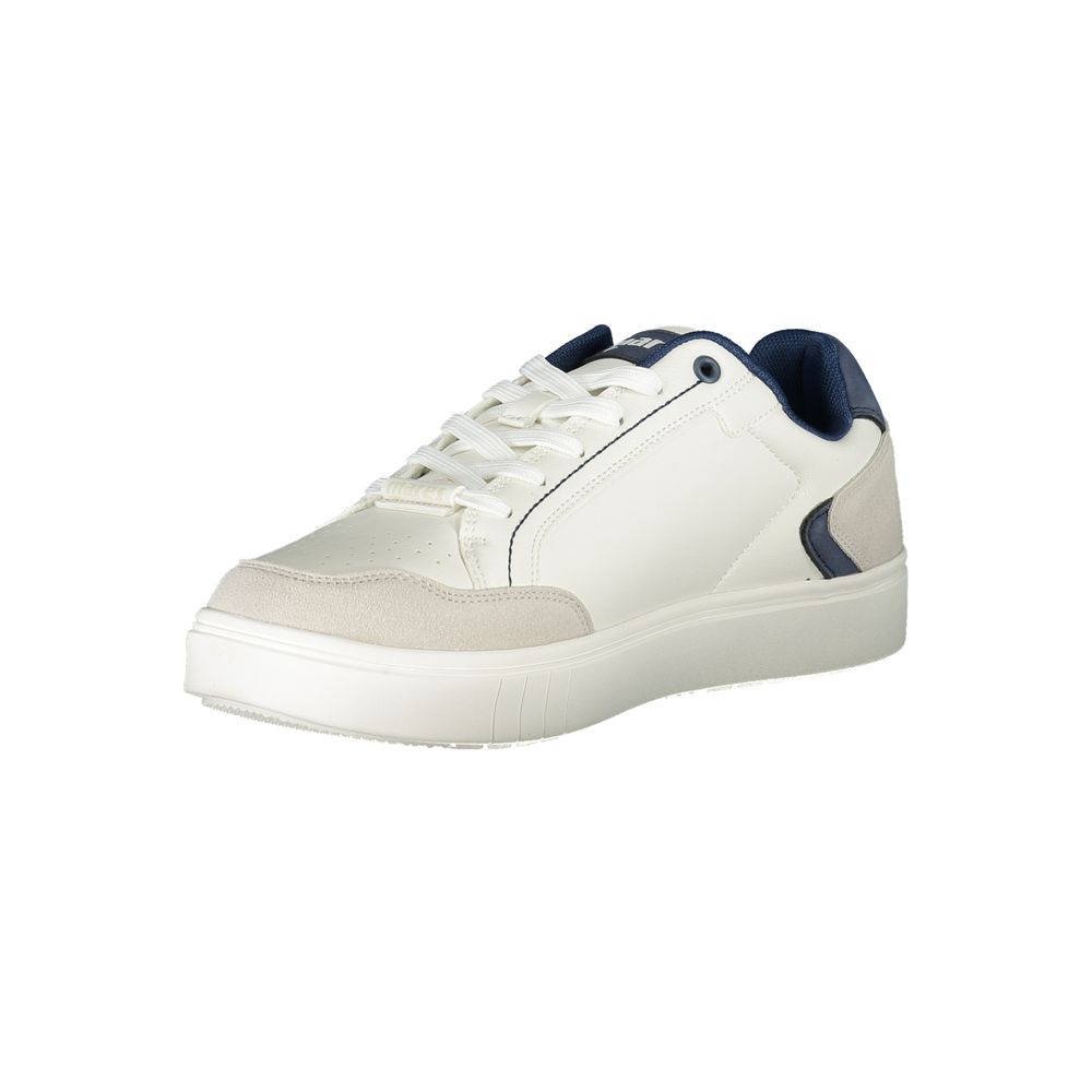 Mares White Polyester Sneaker - The Perfect Fusion of Style and Functionality