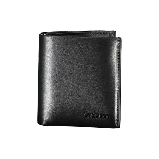 Calvin Klein Nero Leather Men's Wallet