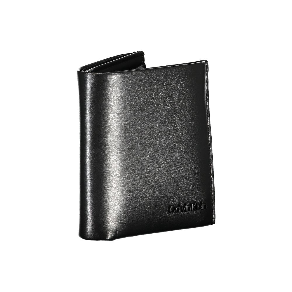 Calvin Klein Nero Leather Men's Wallet