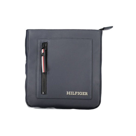 Tommy Hilfiger Blue Shoulder Reporter Bag