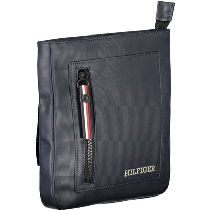 Tommy Hilfiger Blue Shoulder Reporter Bag
