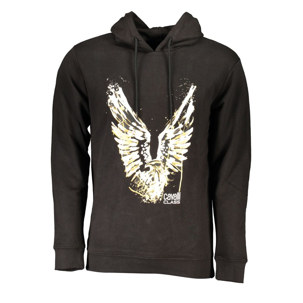 Cavalli Class Black Men's Hoodie