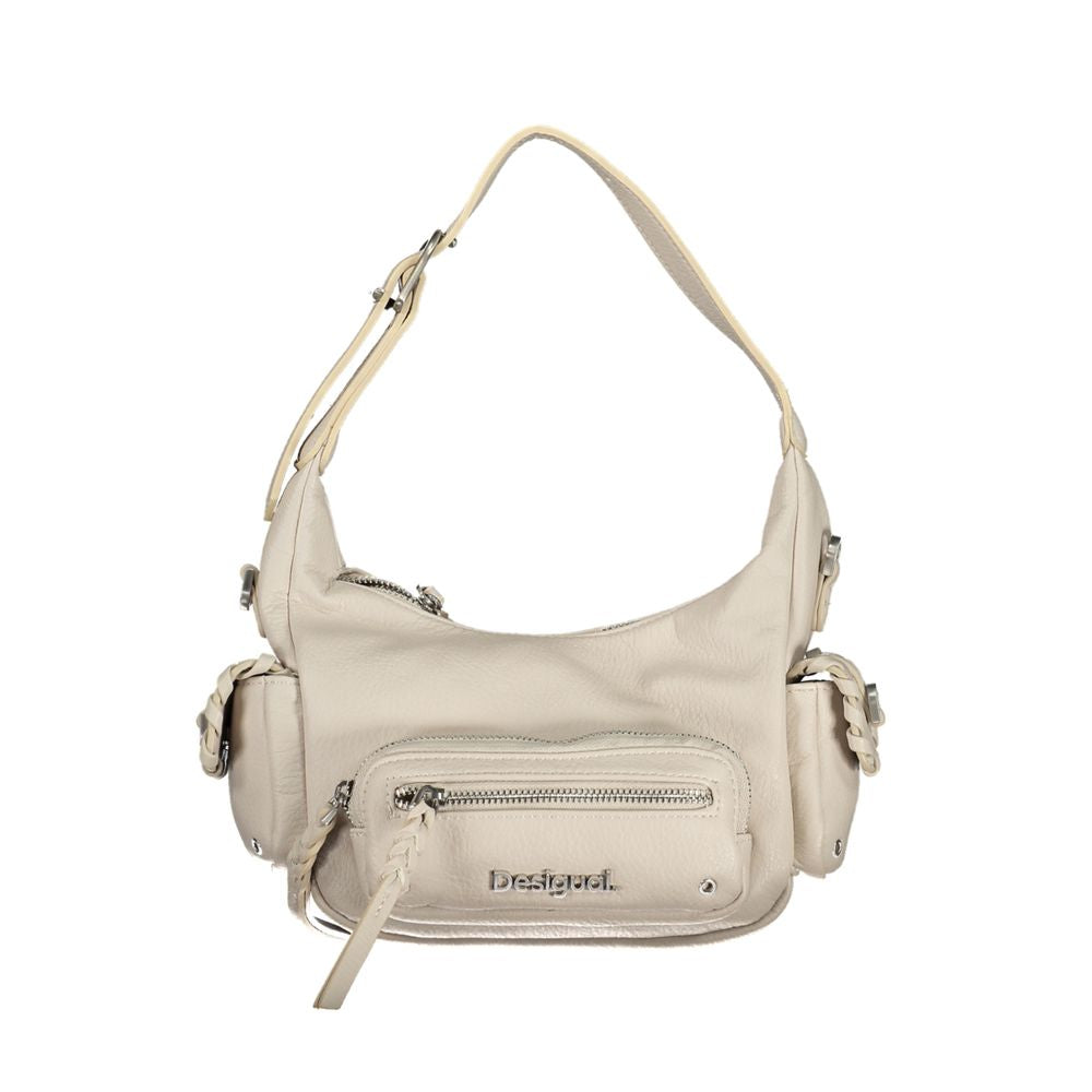 Desigual White Handbag - A Statement of Style