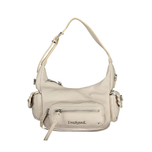 Desigual White Handbag - A Statement of Style