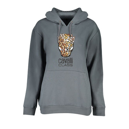 Cavalli Class Brown Cotton Women Sweater