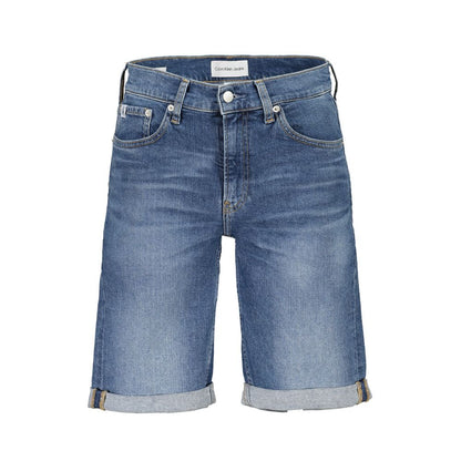 Calvin Klein Blue Cotton Slim Jeans