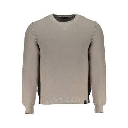North Sails Gray Cotton Sweater - Classic Comfort Redefined