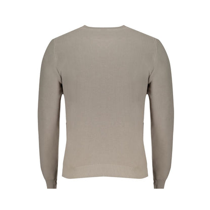 North Sails Gray Cotton Sweater - Classic Comfort Redefined
