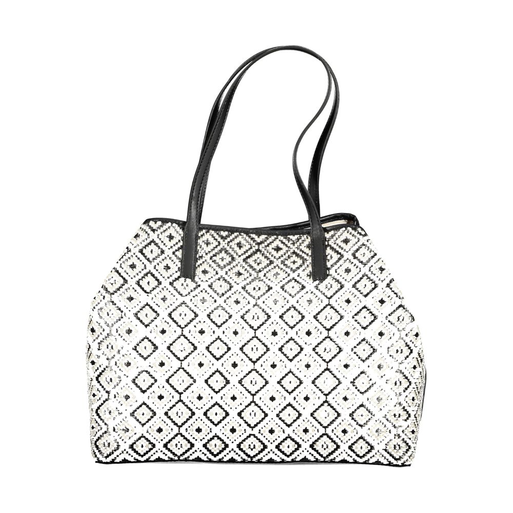 Guess Jeans Black Polyethylene Handbag - VIKKY II