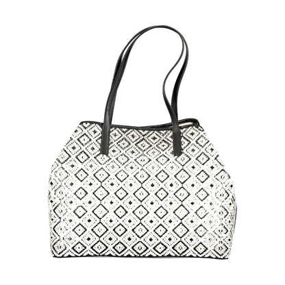 Guess Jeans Black Polyethylene Handbag - VIKKY II