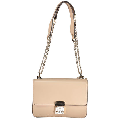 Guess Jeans Beige Polyethylene Handbag - Eliette Bag