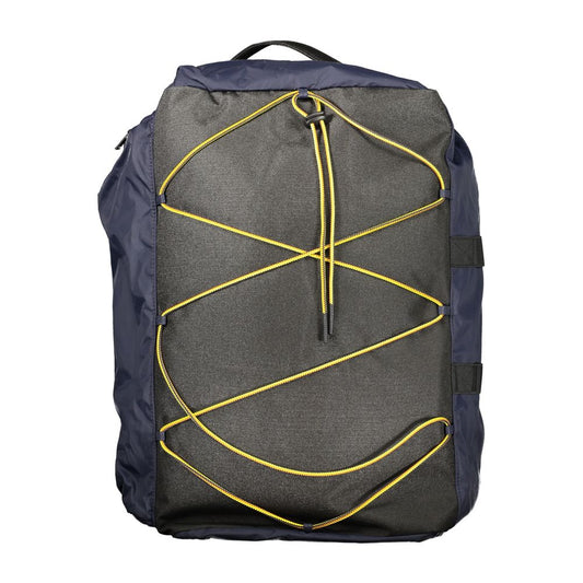 K-WAY Blue Polyester Backpack - Versatile Sports Bag