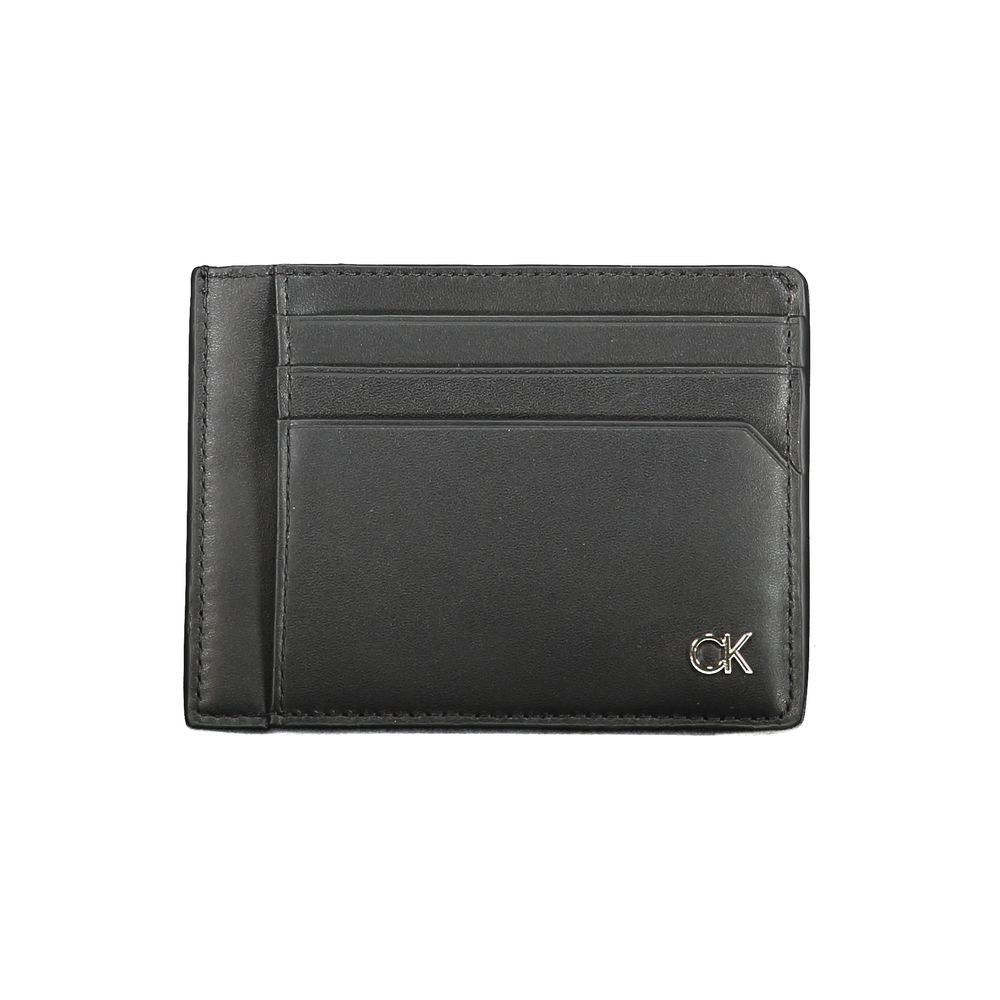 Calvin Klein Black Leather Wallet: Effortless Elegance for Everyday Use