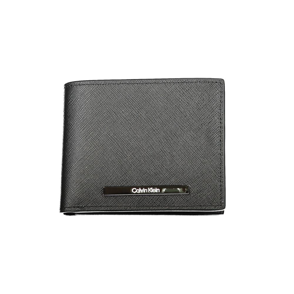 Calvin Klein Black Leather Wallet – Modern Minimalism Meets Functionality