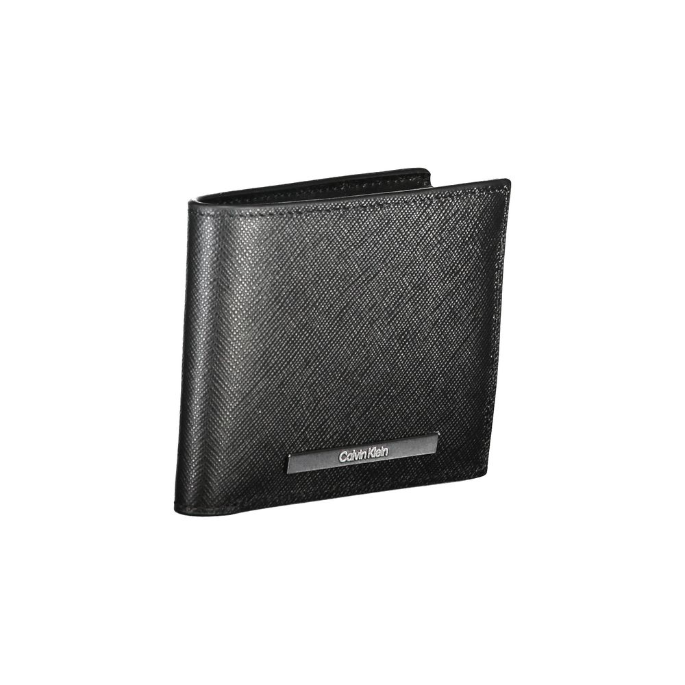 Calvin Klein Black Leather Wallet – Modern Minimalism Meets Functionality