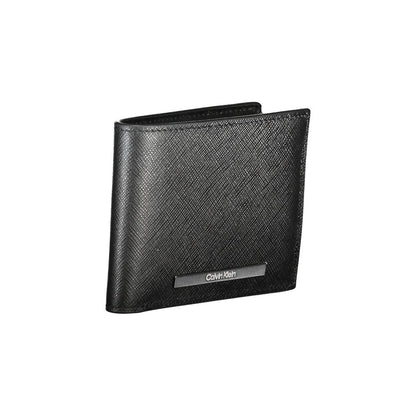 Calvin Klein Black Leather Wallet – Modern Minimalism Meets Functionality
