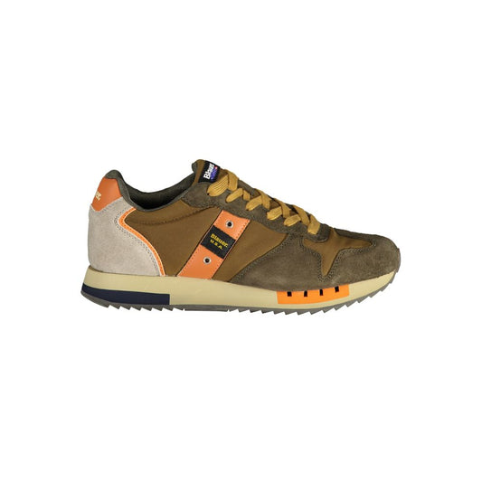 Blauer Brown Polyester Sneaker - Sporty Style and Comfort