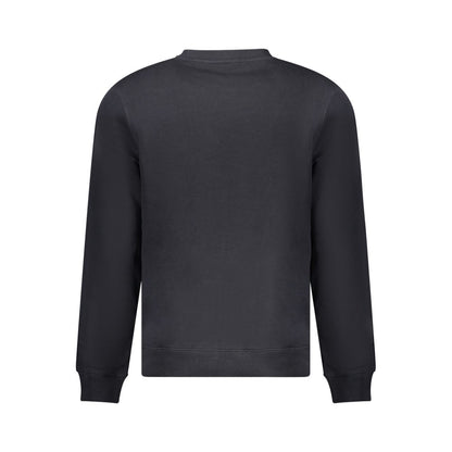 Napapijri Black Cotton Sweater - Stylish Comfort for Every Occasion