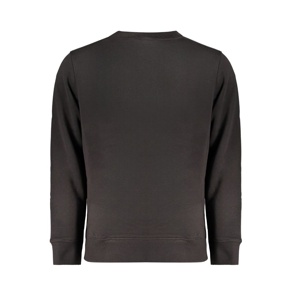 Calvin Klein Black Cotton Sweater - Timeless Comfort Redefined