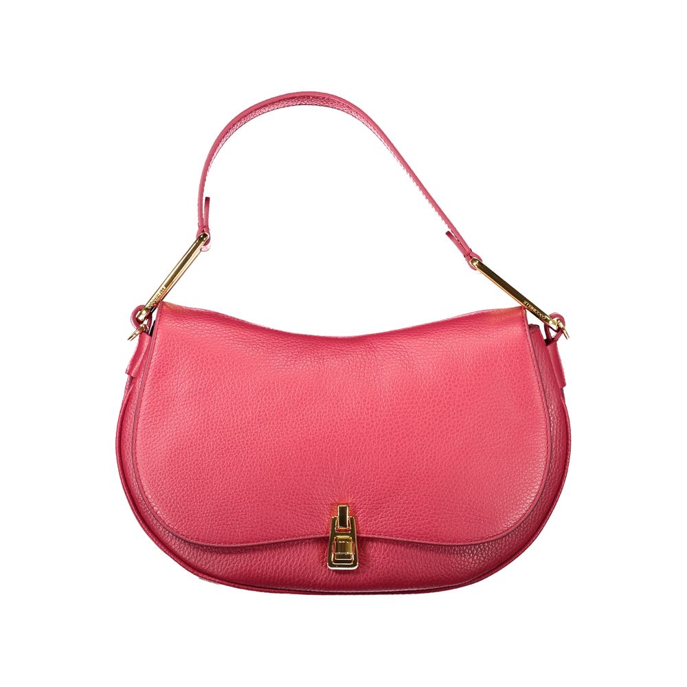 Coccinelle Red Leather Women Handbag - MAGIE SOFT BAG