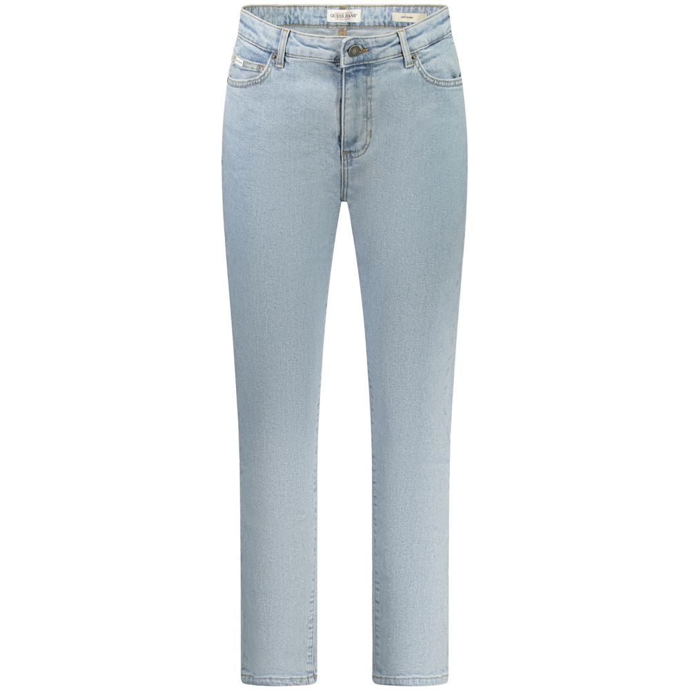 Guess Jeans Light Blue Cotton Women Skinny Jean