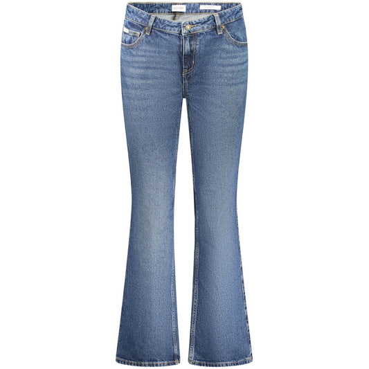 Guess Jeans Blue Cotton Bootcut Jeans