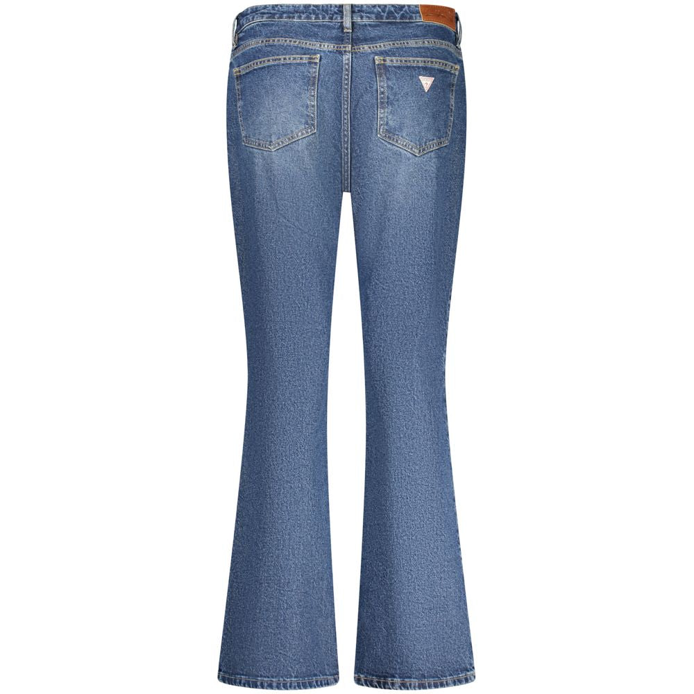 Guess Jeans Blue Cotton Bootcut Jeans