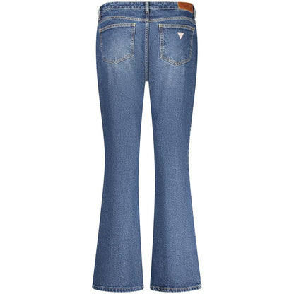 Guess Jeans Blue Cotton Bootcut Jeans