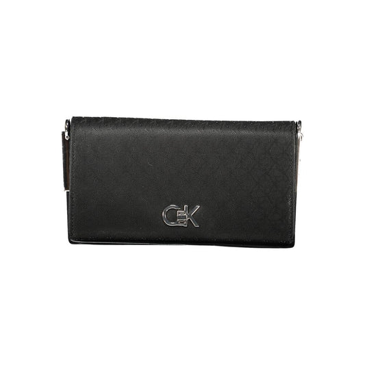 Calvin Klein Black Polyester Women's Handbag