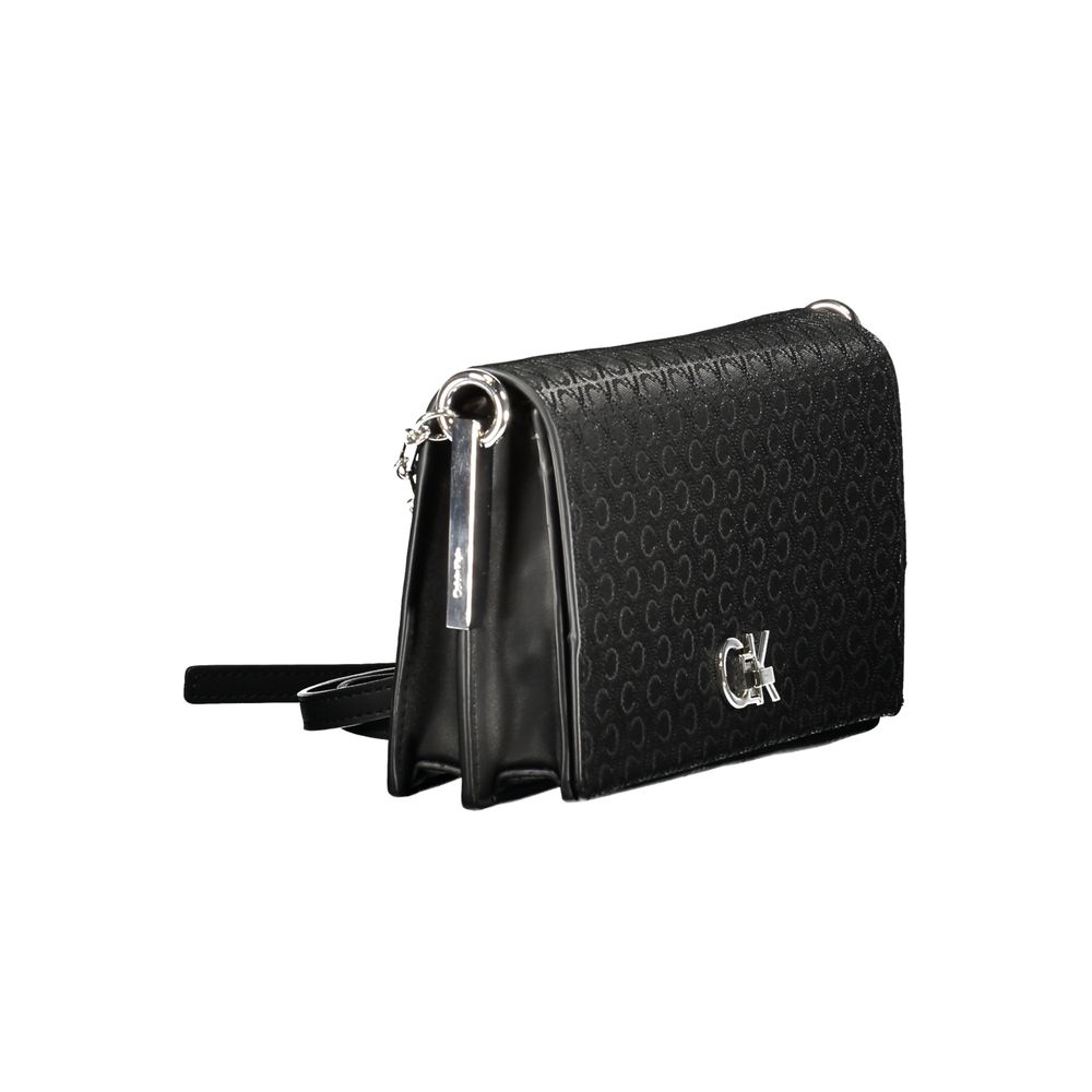 Calvin Klein Black Polyester Women's Handbag
