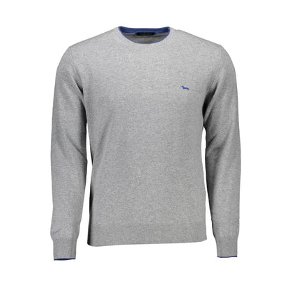 Harmont & Blaine Grey Wool Men's Sweater