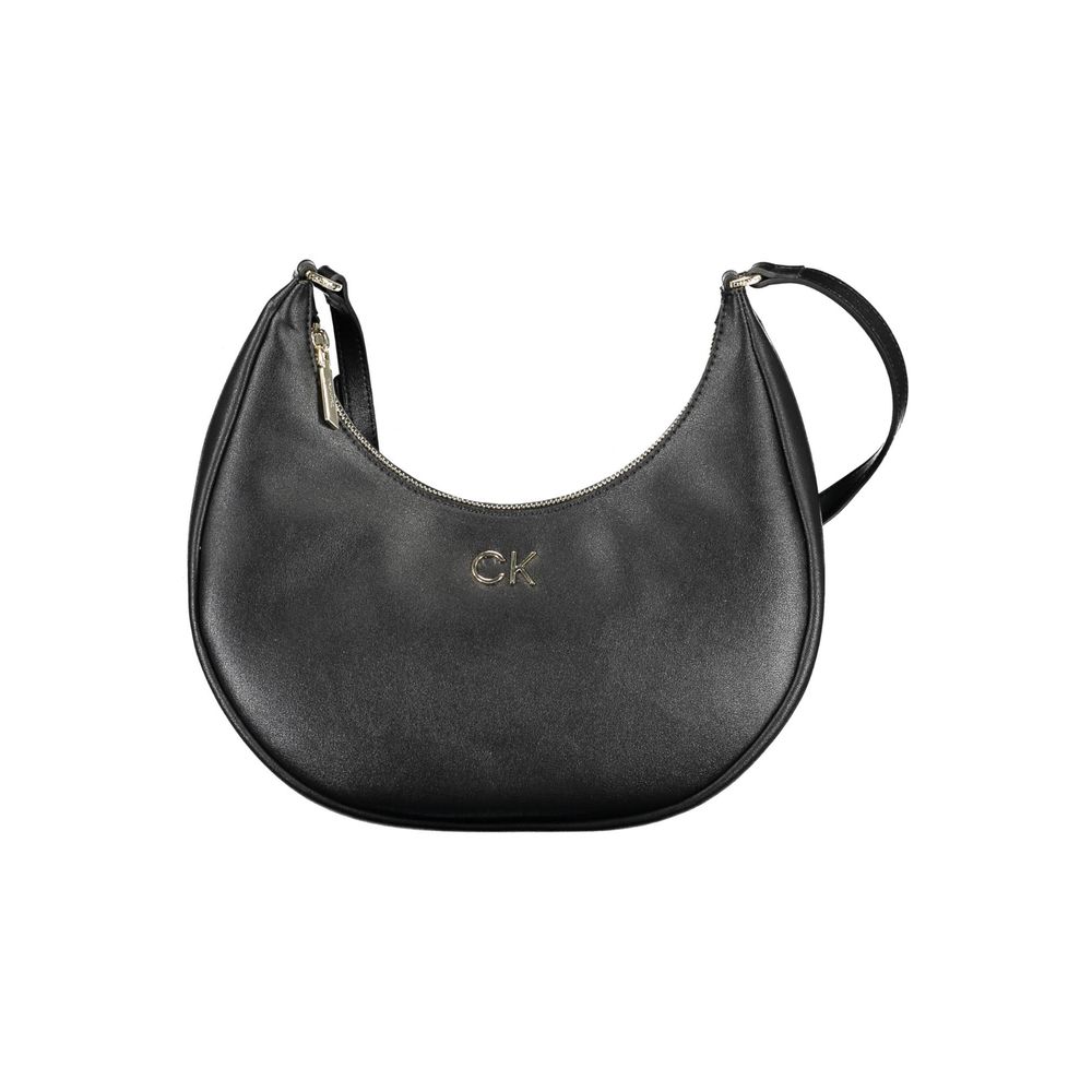 Calvin Klein Black Recycled Polyester Handbag