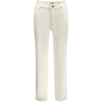 Guess Jeans White Cotton Women Jean