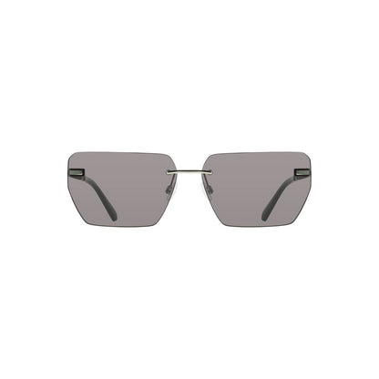 Calvin Klein Gray Metal Men Sunglass