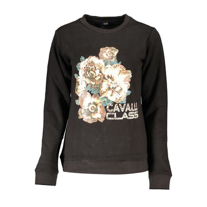 Cavalli Class Black Men's Sweater