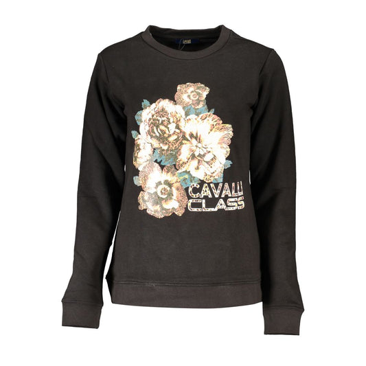 Cavalli Class Black Men's Sweater