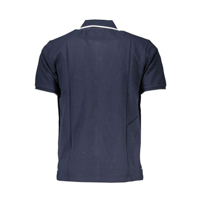 North Sails Blue Cotton Polo Shirt - Effortless Style Meets Functionality