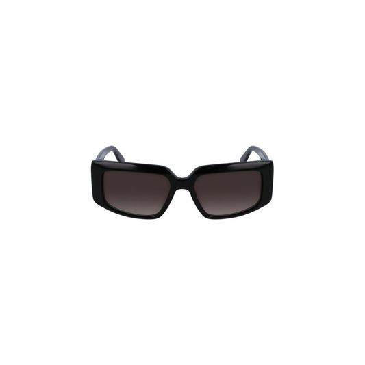 Liu Jo Black Acetate Women Sunglasses