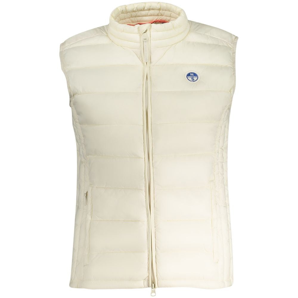 North Sails White Polyamide Sleeveless Jacket