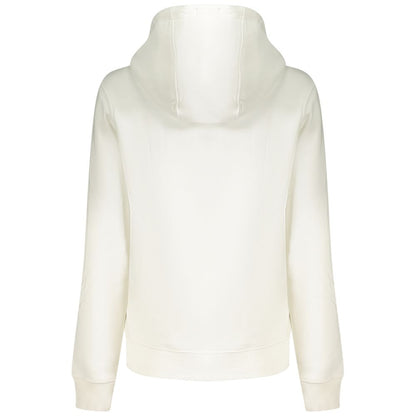 Tommy Hilfiger White Cotton Women's Hooded Sweatshirt