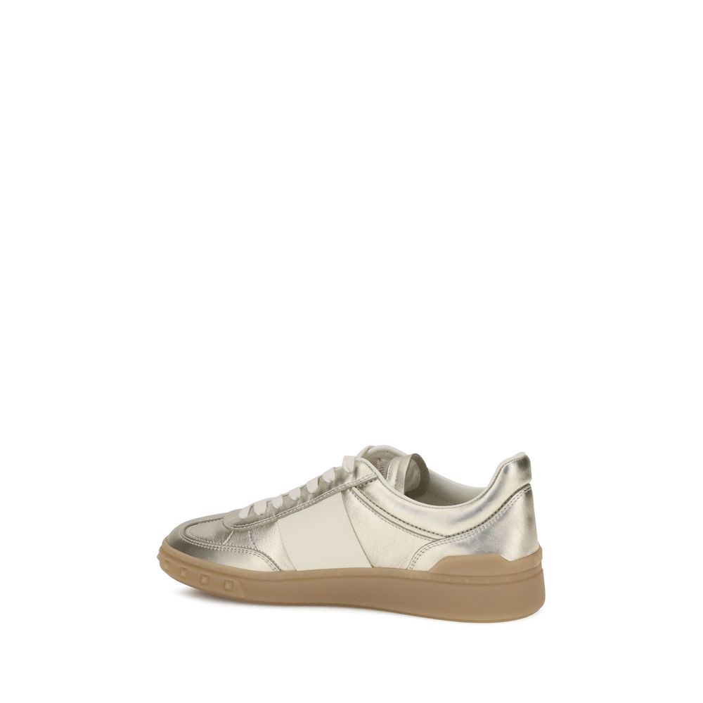Valentino Garavani Laminated Leather Upvillage Sneakers