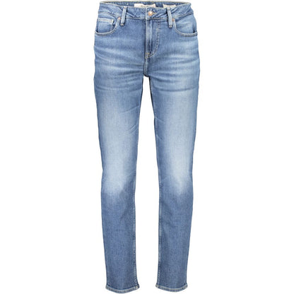 Guess Jeans Blue Cotton Jeans - Reborn Denim Slim Fit