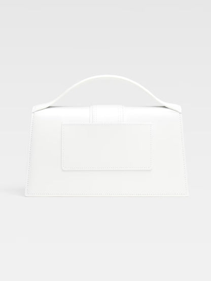 Jacquemus Le Grand Bambino White Bag - Timeless Elegance Redefined