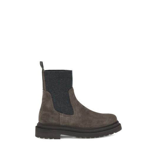 Brunello Cucinelli Suede Ankle Boots - Luxurious Comfort Redefined