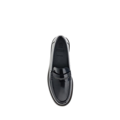 Brunello Cucinelli Luxurious Leather Loafers