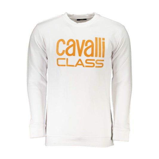 Cavalli Class White Women's Sweatshirt