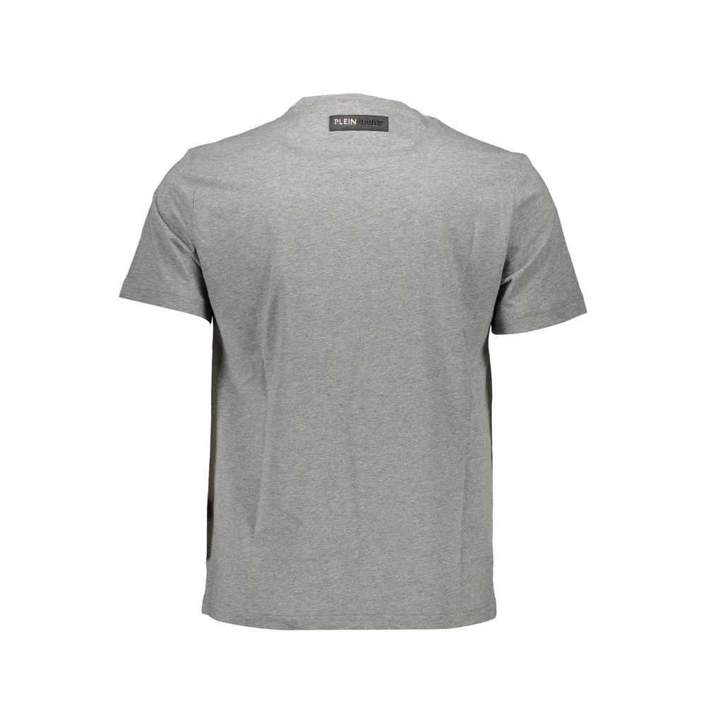 Plein Sport Brown Cotton Men T-Shirt
